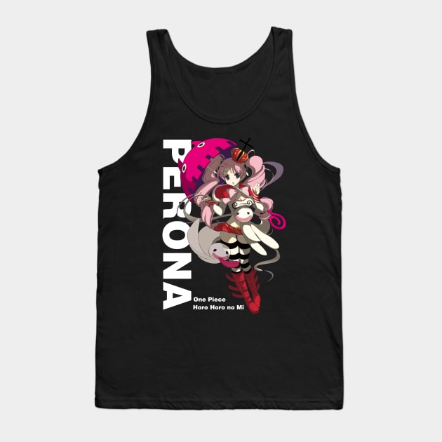 Perona One Piece Anime Chibi Tank Top by KDungUniversal